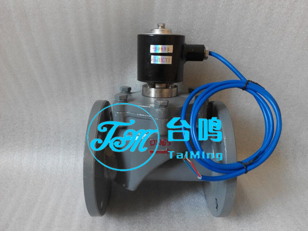 法蘭式鑄鋼防爆電磁閥圖片