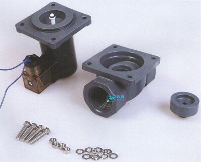 UPVC電磁閥結(jié)構(gòu)圖